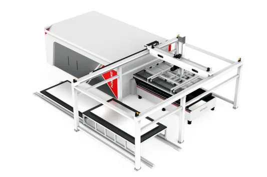 best automatic laser cutting machine 4kw 6kw fiber metal sheet laser cutting machine