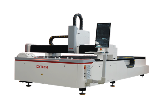 dxtech single platform sheet and tube fiber laser cutting machine laser cutting machine2