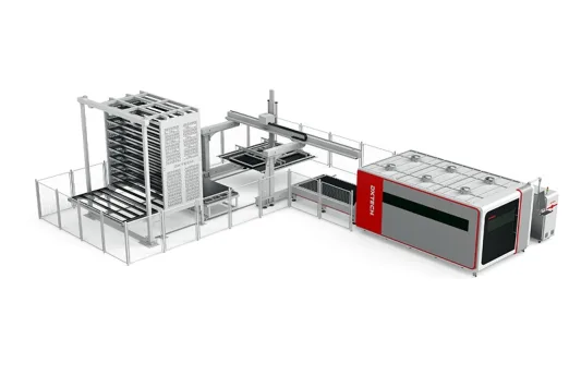 warehouse rack laser cutting machine industrial cnc laser cutting machine