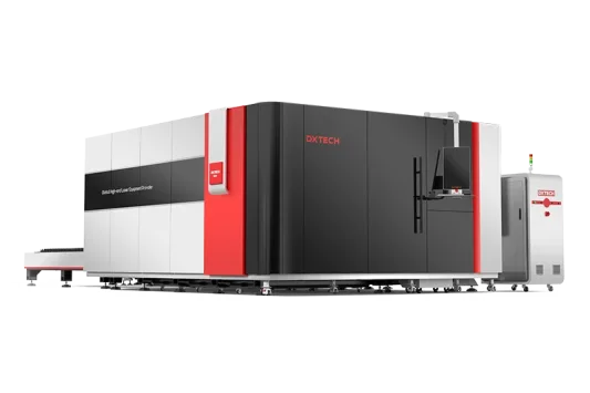 dxtech 6kw protective exchange table metal sheet tube laser cutting machine, metal laser cutter2