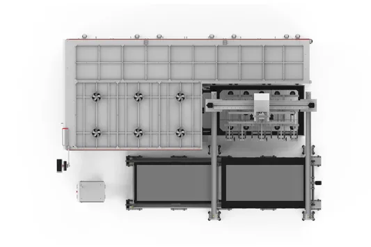 dxtech fully enclosed sheet and tube laser cutting machine with feeding system, metal laser cutting
