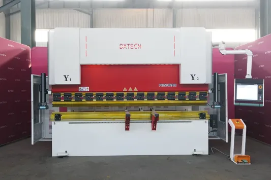 dxtech servo steel cnc bending machine electro hydraulic press brake-3