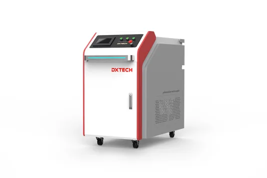 dxtech "3-in-1" handheld laser welding machine supplied, laser welding machine