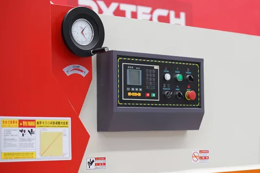 dxtech plate cutting electric shears stainless bending machine press brake-3