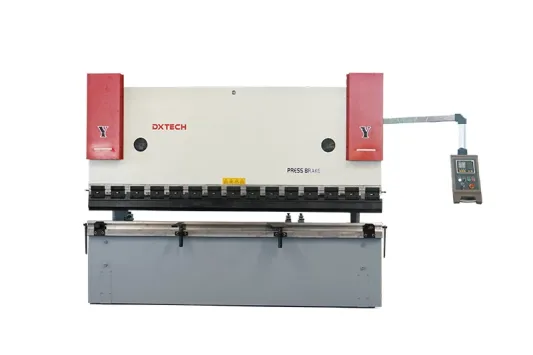 dxtech synchronous twisted axis press brake machine bending machine
